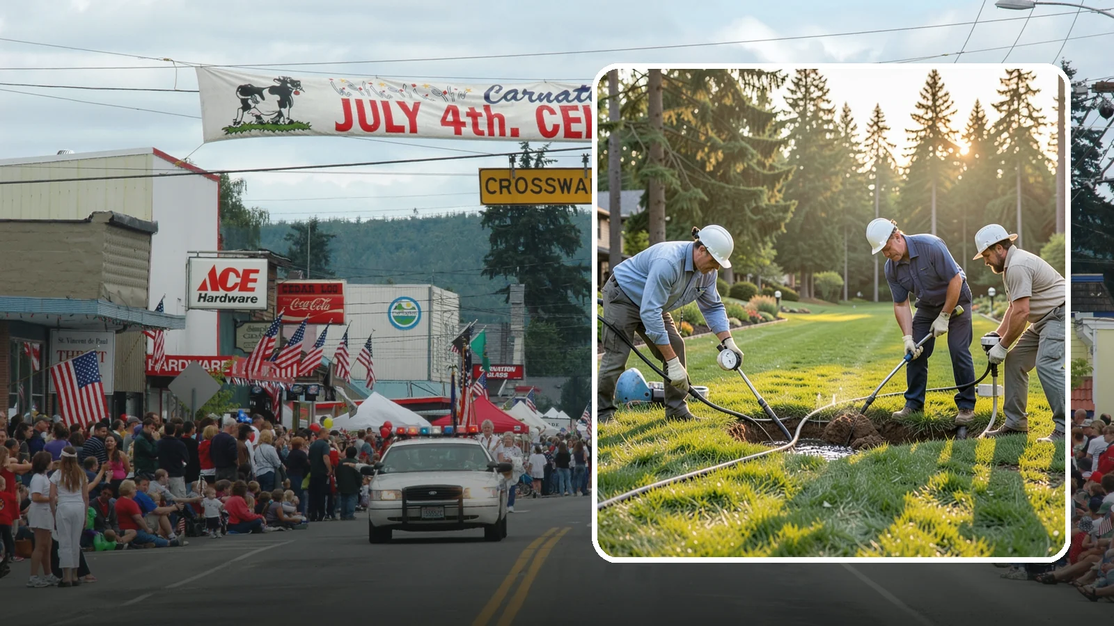 Irrigation Leak Detection in Carnation, King County, WA - We locate hidden irrigation leaks causing soggy spots, high water bills, or pressure loss without needlessly digging up your yard.