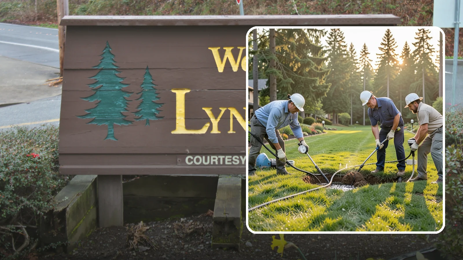 Irrigation Leak Detection in Lynnwood, Snohomish County, WA - We locate hidden irrigation leaks causing soggy spots, high water bills, or pressure loss without needlessly digging up your yard.
