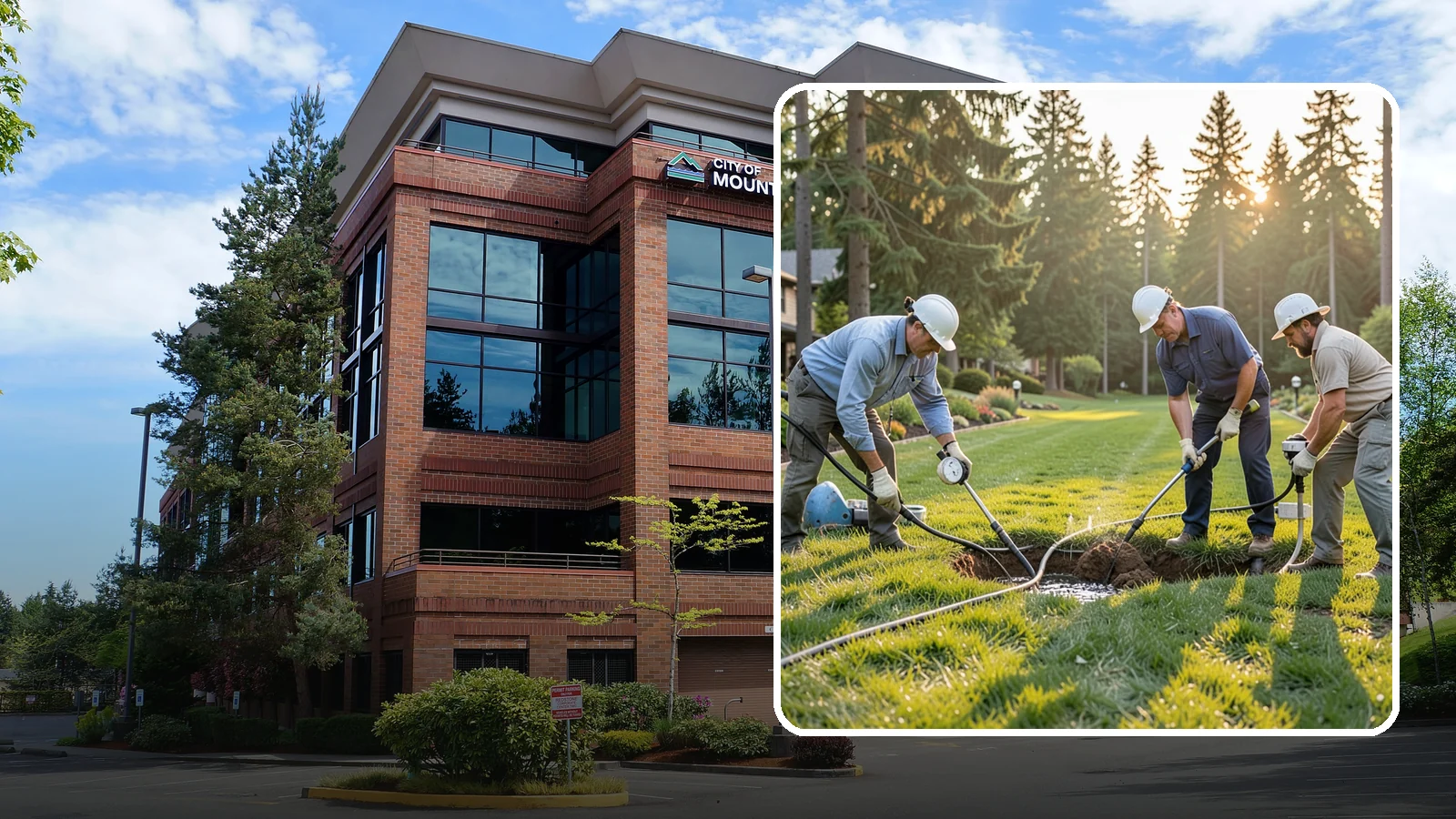 Irrigation Leak Detection in Mountlake Terrace, Snohomish County, WA - We locate hidden irrigation leaks causing soggy spots, high water bills, or pressure loss without needlessly digging up your yard.