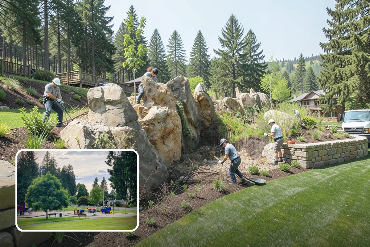 Irrigation & Maintenance in Bonney Lake, Pierce County, WA - Even coverage maintained all season