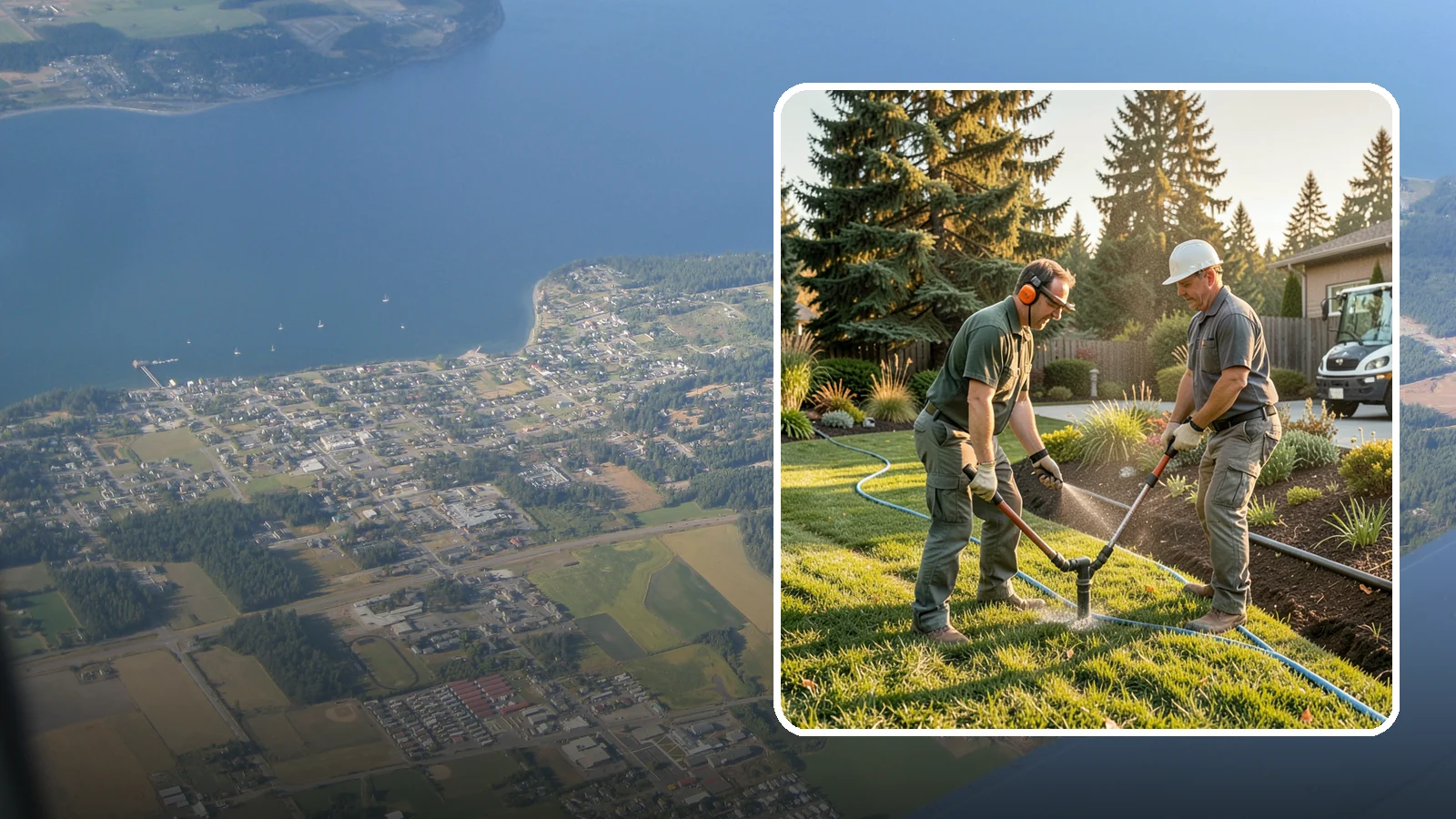 Irrigation & Maintenance in Coupeville, Island County, WA - Ongoing irrigation maintenance that keeps your system efficient, leak-free, and watering evenly all season.