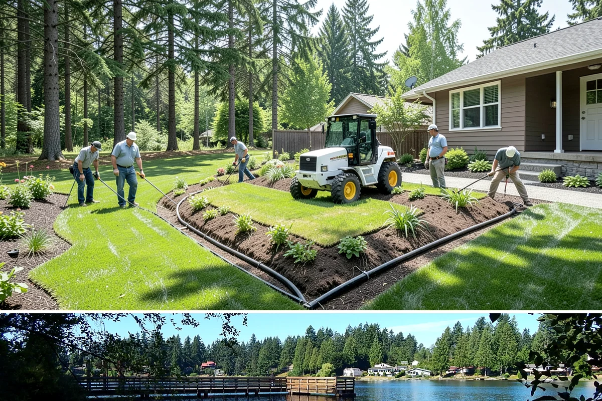 Irrigation & Maintenance in Federal Way, King County, WA - Delivered on a seasonal program through the watering season.