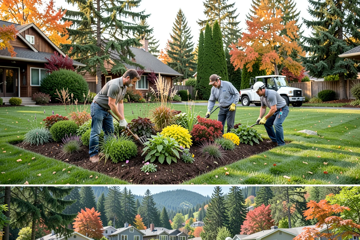 Irrigation & Maintenance in Fircrest, Pierce County, WA - Delivered on a seasonal program through the watering season.