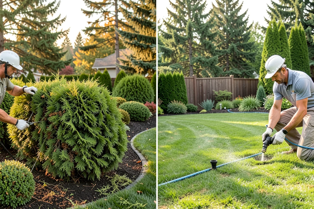 Irrigation & Maintenance in Gig Harbor, Pierce County, WA - Inspect the full system each visit