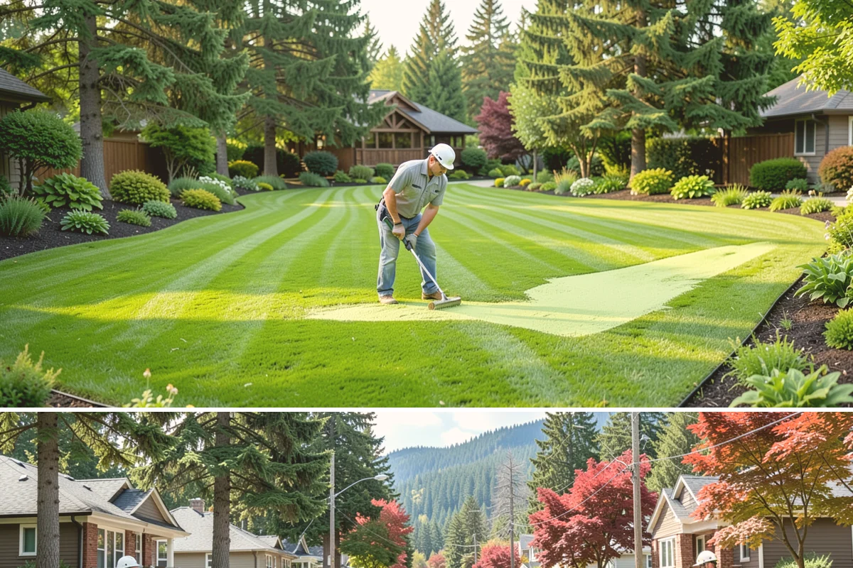 Irrigation & Maintenance in Hunts Point, King County, WA - Delivered on a seasonal program through the watering season.