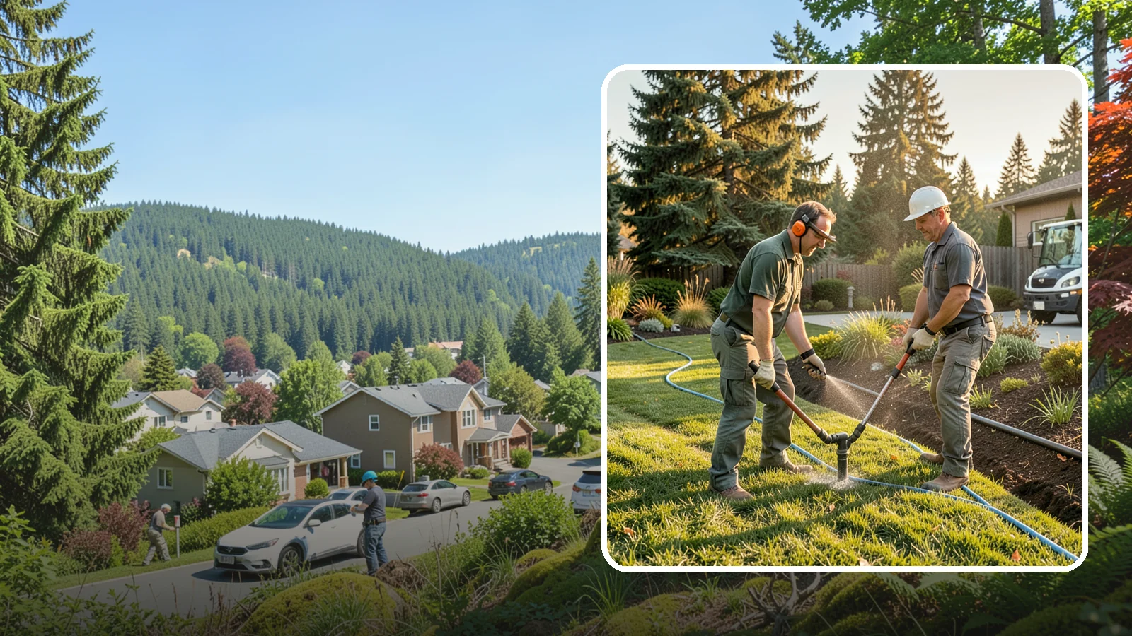 Irrigation & Maintenance in Index, Snohomish County, WA - Ongoing irrigation maintenance that keeps your system efficient, leak-free, and watering evenly all season.
