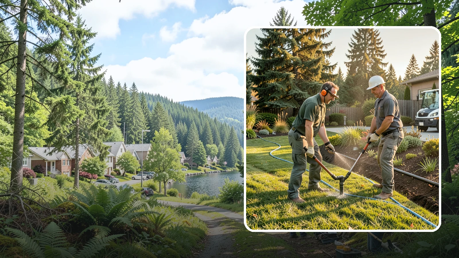 Irrigation & Maintenance in Lake Forest Park, King County, WA - Ongoing irrigation maintenance that keeps your system efficient, leak-free, and watering evenly all season.
