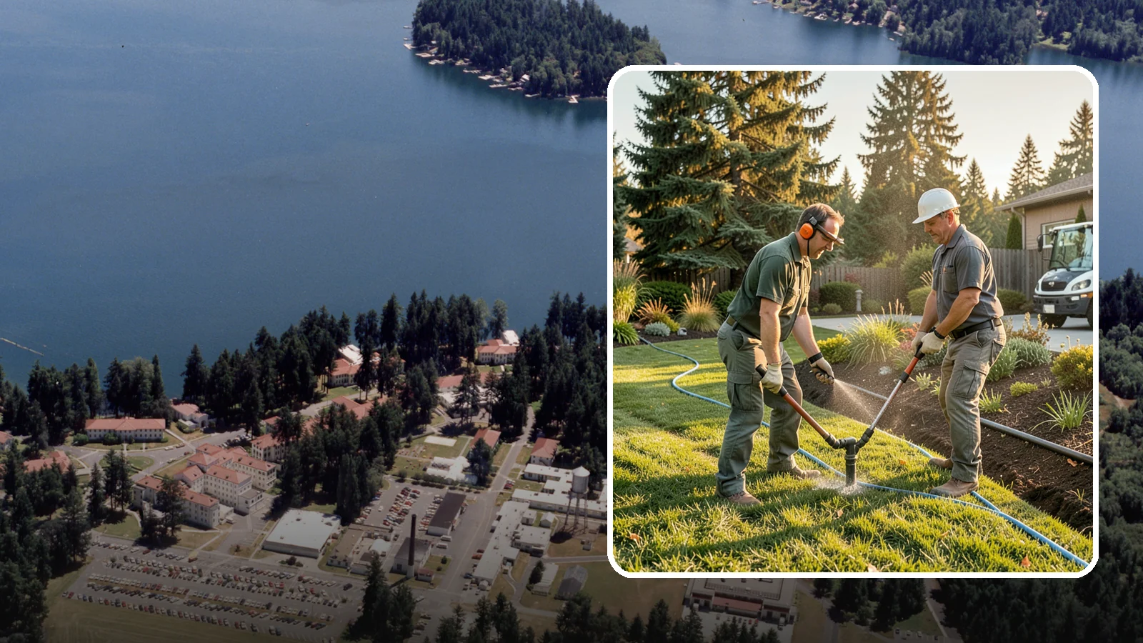 Irrigation & Maintenance in Lakewood, Pierce County, WA - Ongoing irrigation maintenance that keeps your system efficient, leak-free, and watering evenly all season.