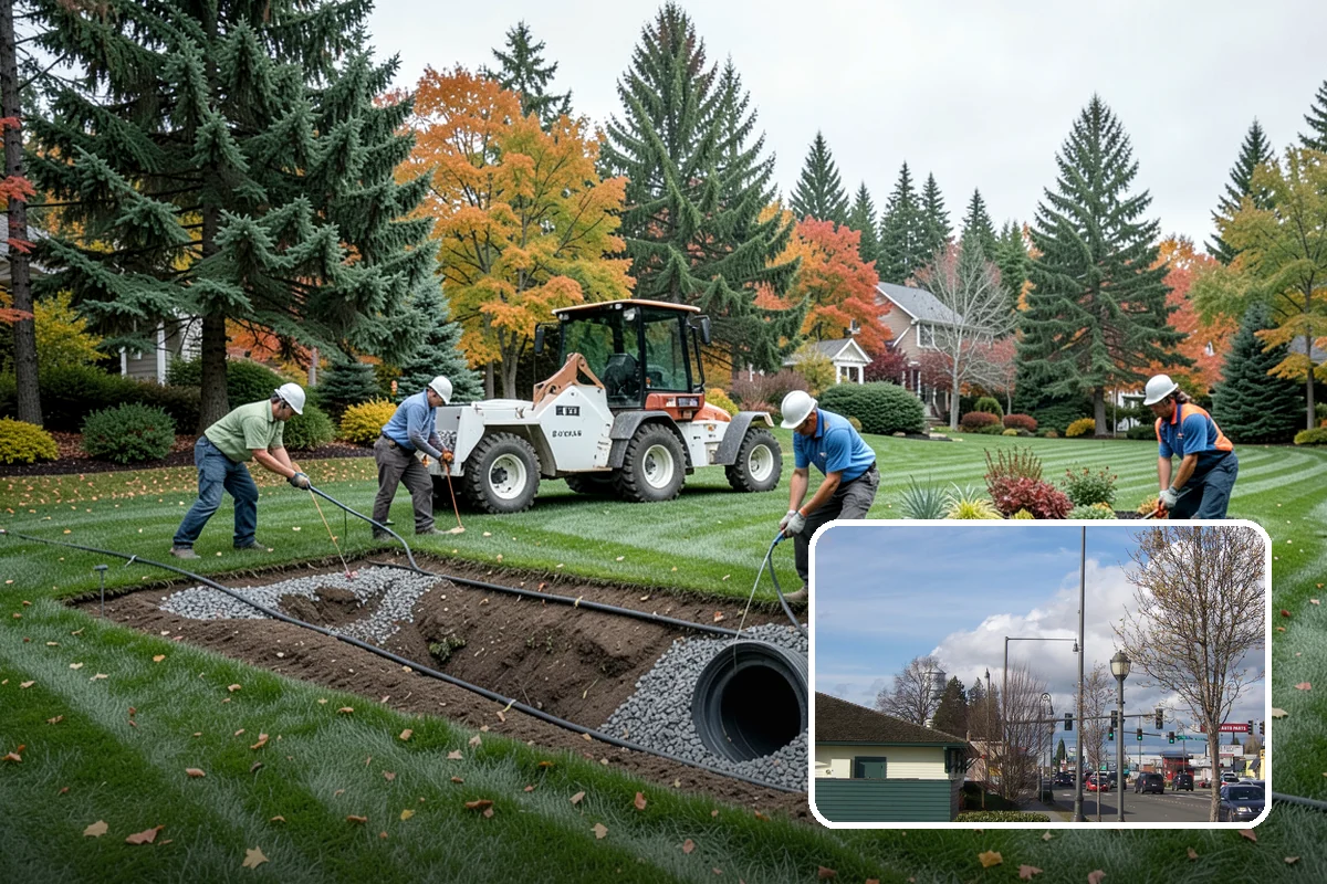 Irrigation & Maintenance in Marysville, Snohomish County, WA - Even coverage maintained all season