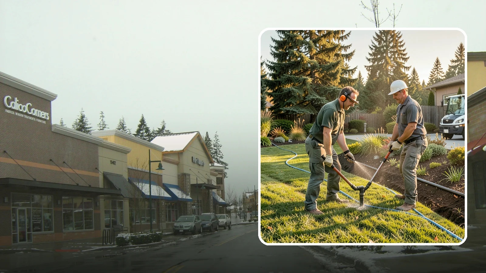 Irrigation & Maintenance in Mill Creek, Snohomish County, WA - Ongoing irrigation maintenance that keeps your system efficient, leak-free, and watering evenly all season.