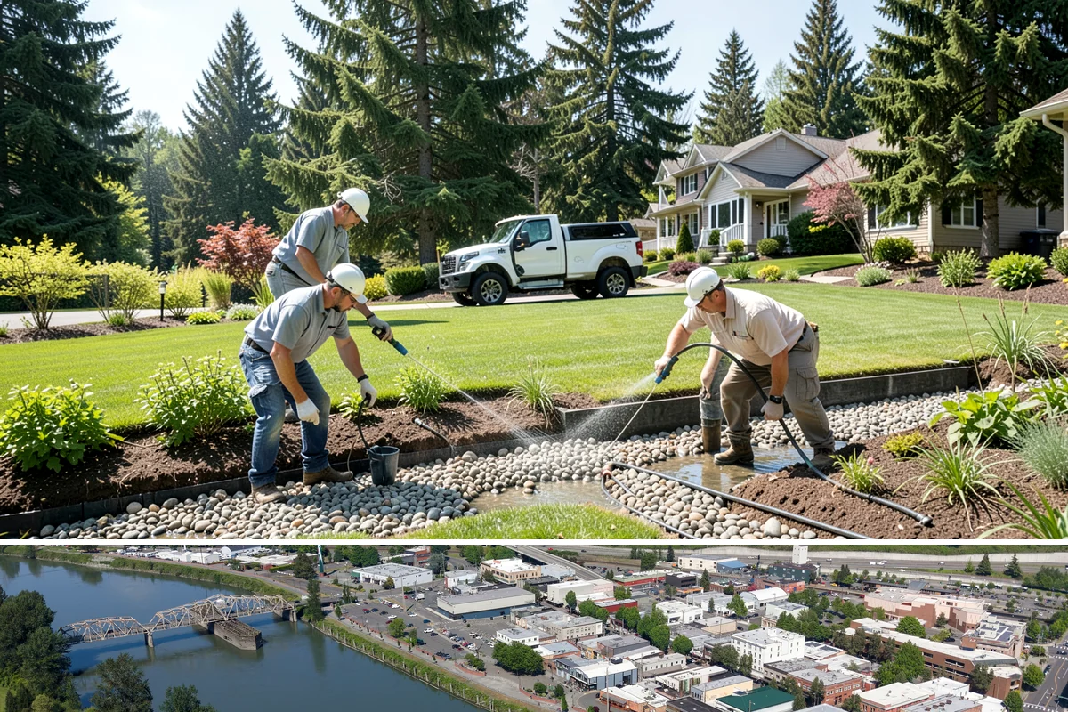 Irrigation & Maintenance in Mount Vernon, Skagit County, WA - Delivered on a seasonal program through the watering season.
