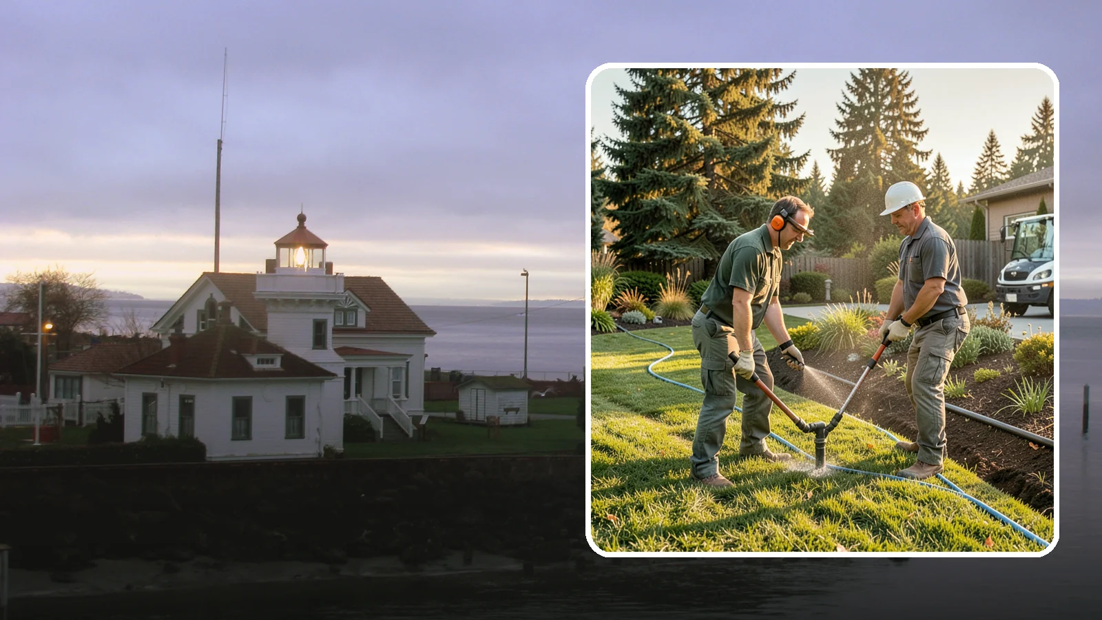 Irrigation & Maintenance in Mukilteo, Snohomish County, WA - Ongoing irrigation maintenance that keeps your system efficient, leak-free, and watering evenly all season.