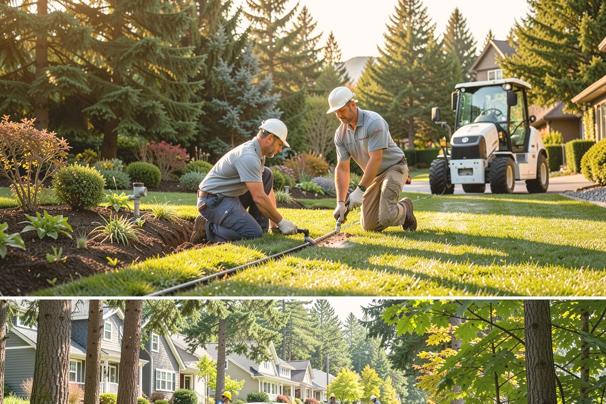 Irrigation & Maintenance in Normandy Park, King County, WA - Delivered on a seasonal program through the watering season.
