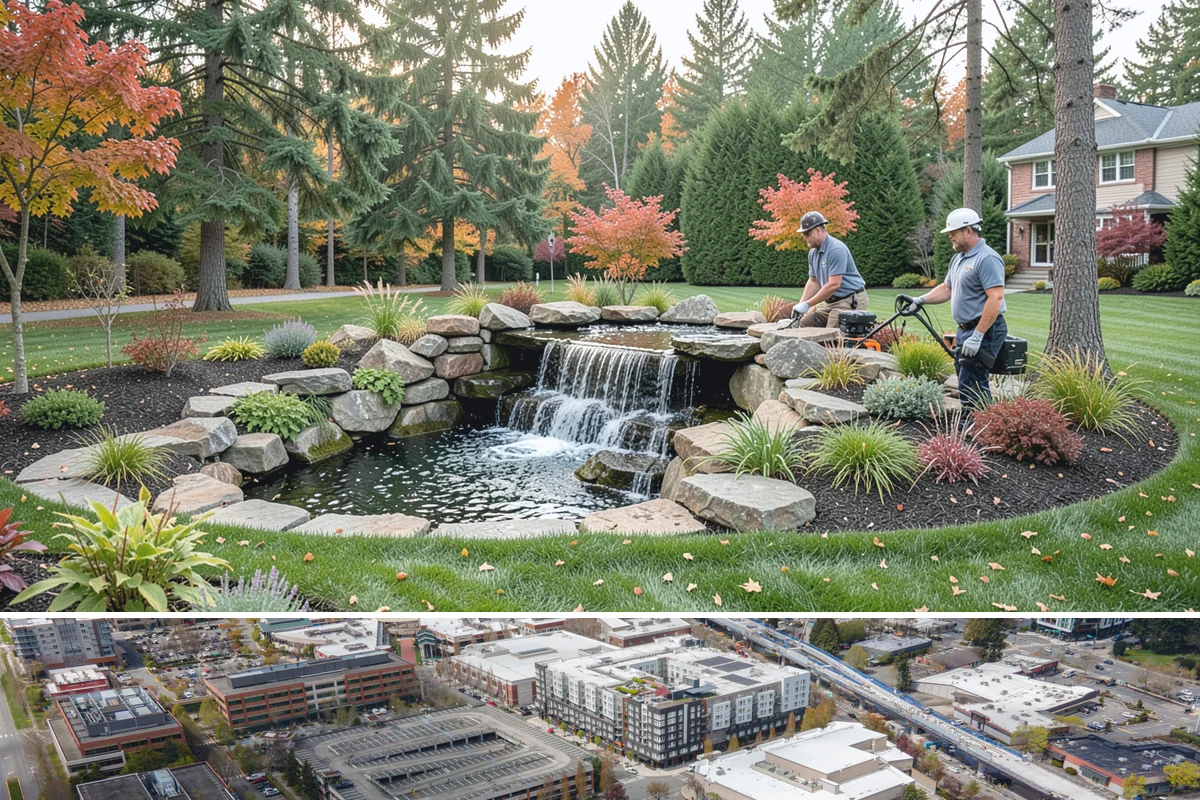 Irrigation & Maintenance in Redmond, King County, WA - Delivered on a seasonal program through the watering season.