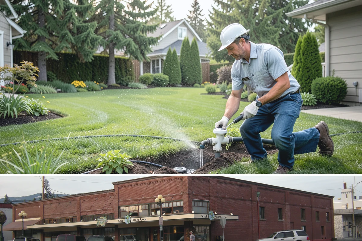 Irrigation & Maintenance in Sedro-Woolley, Skagit County, WA - Delivered on a seasonal program through the watering season.