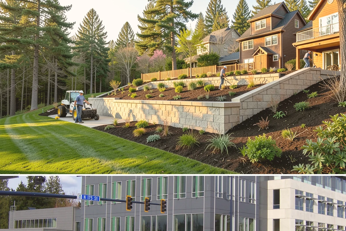 Irrigation & Maintenance in Shoreline, King County, WA - Delivered on a seasonal program through the watering season.