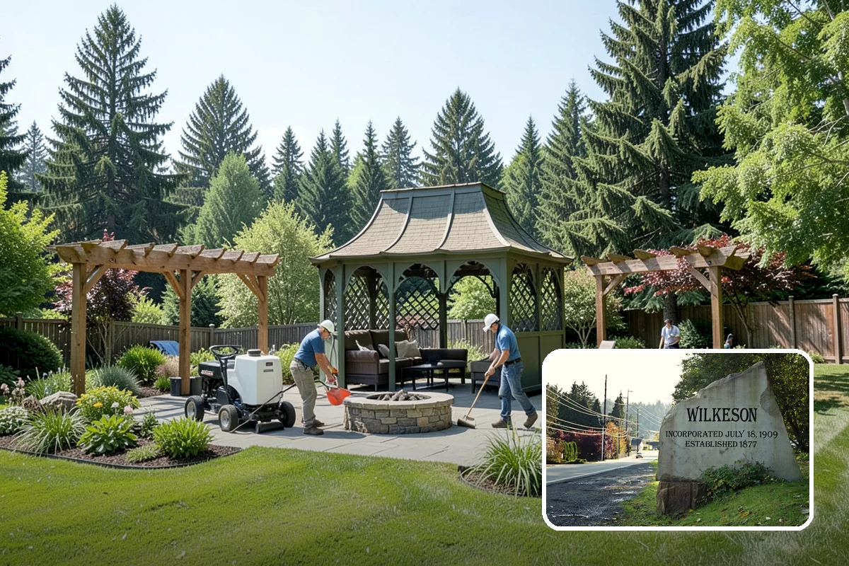 Irrigation & Maintenance in Wilkeson, Pierce County, WA - Even coverage maintained all season