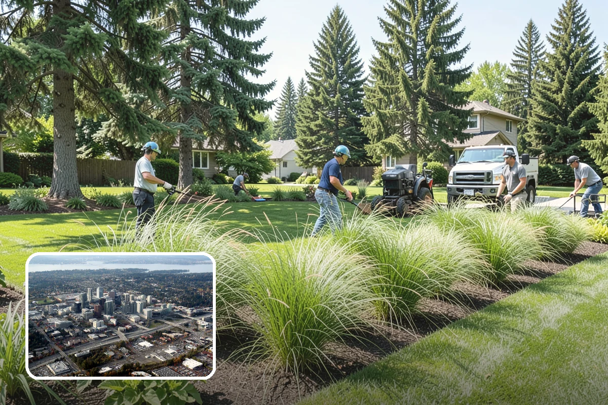 Irrigation System Design in Bellevue, King County, WA - Zones mapped by plant type and sun