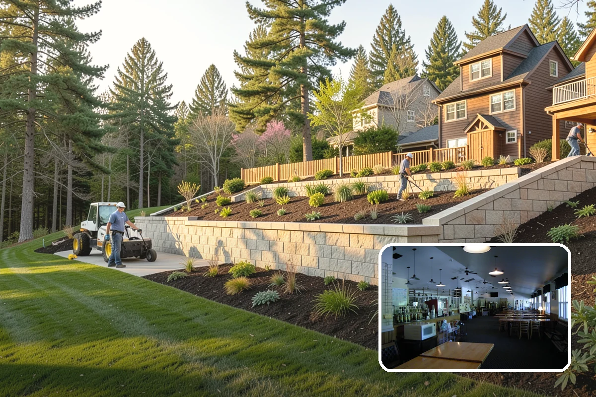 Irrigation System Design in Black Diamond, King County, WA - Zones mapped by plant type and sun