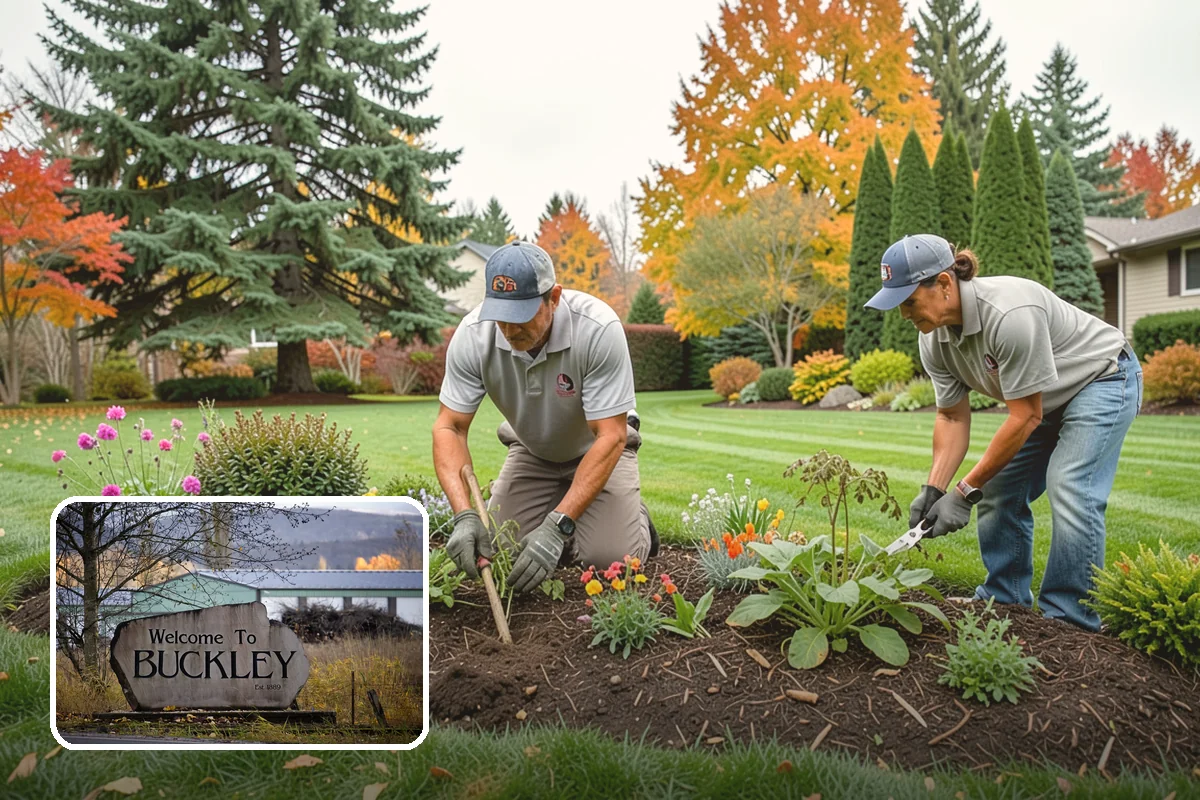 Irrigation System Design in Buckley, Pierce County, WA - Zones mapped by plant type and sun