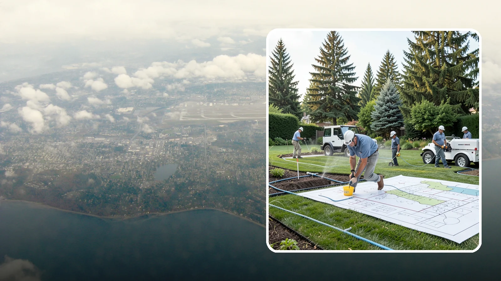 Irrigation System Design in Burien, King County, WA - Custom irrigation design that maps zones, coverage, and hydraulics for efficient, even watering.