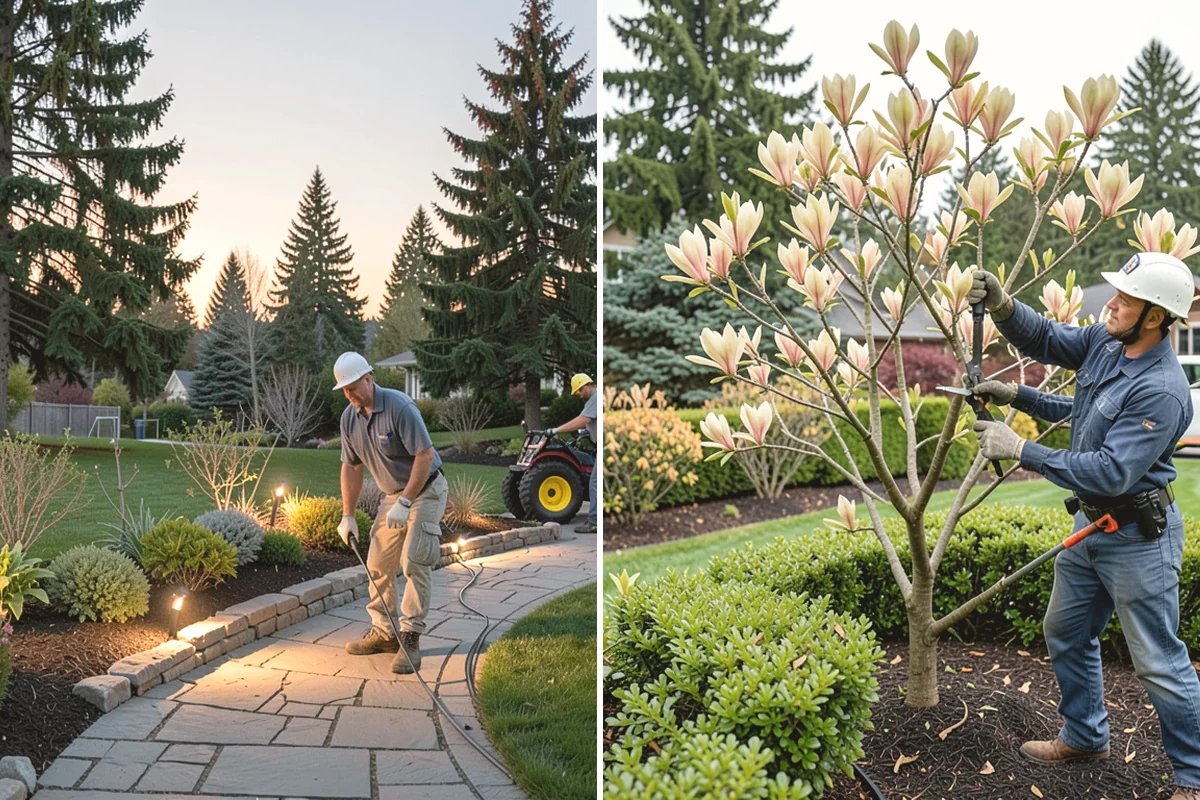 Irrigation System Design in Burien, King County, WA - Survey the property and water source