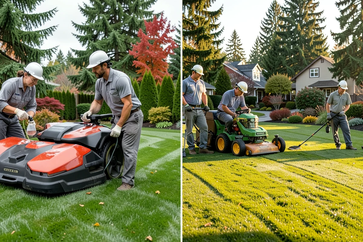 Irrigation System Design in Clyde Hill, King County, WA - Survey the property and water source