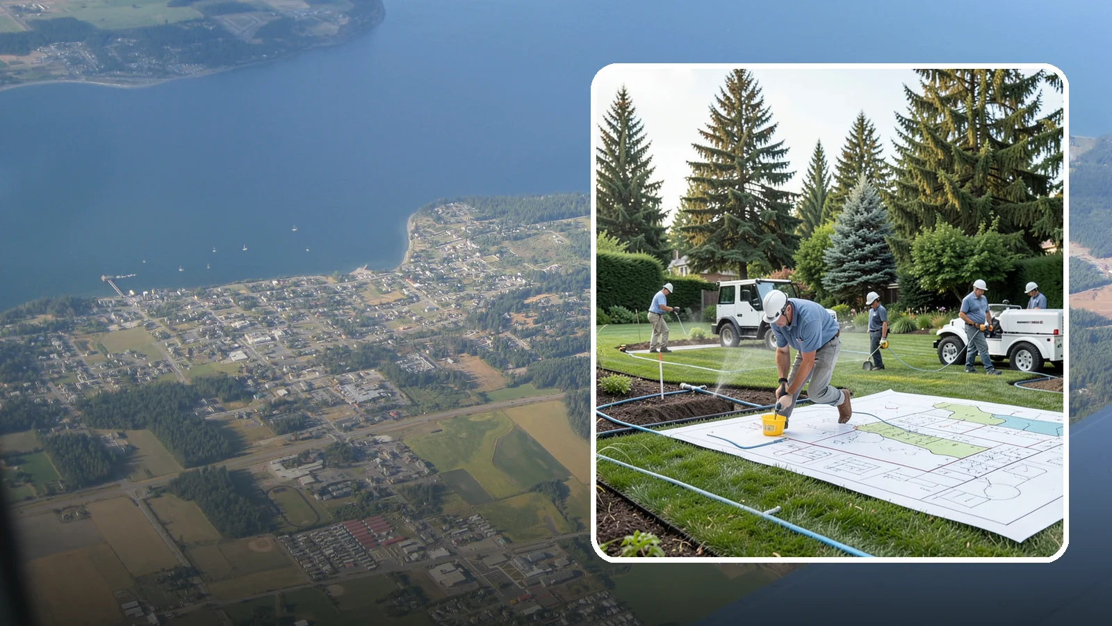 Irrigation System Design in Coupeville, Island County, WA - Custom irrigation design that maps zones, coverage, and hydraulics for efficient, even watering.
