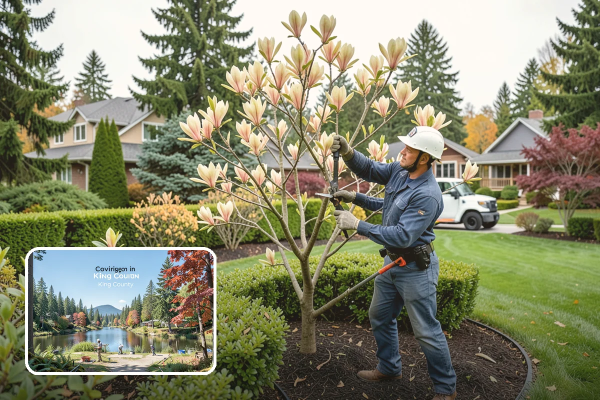 Irrigation System Design in Covington, King County, WA - Zones mapped by plant type and sun