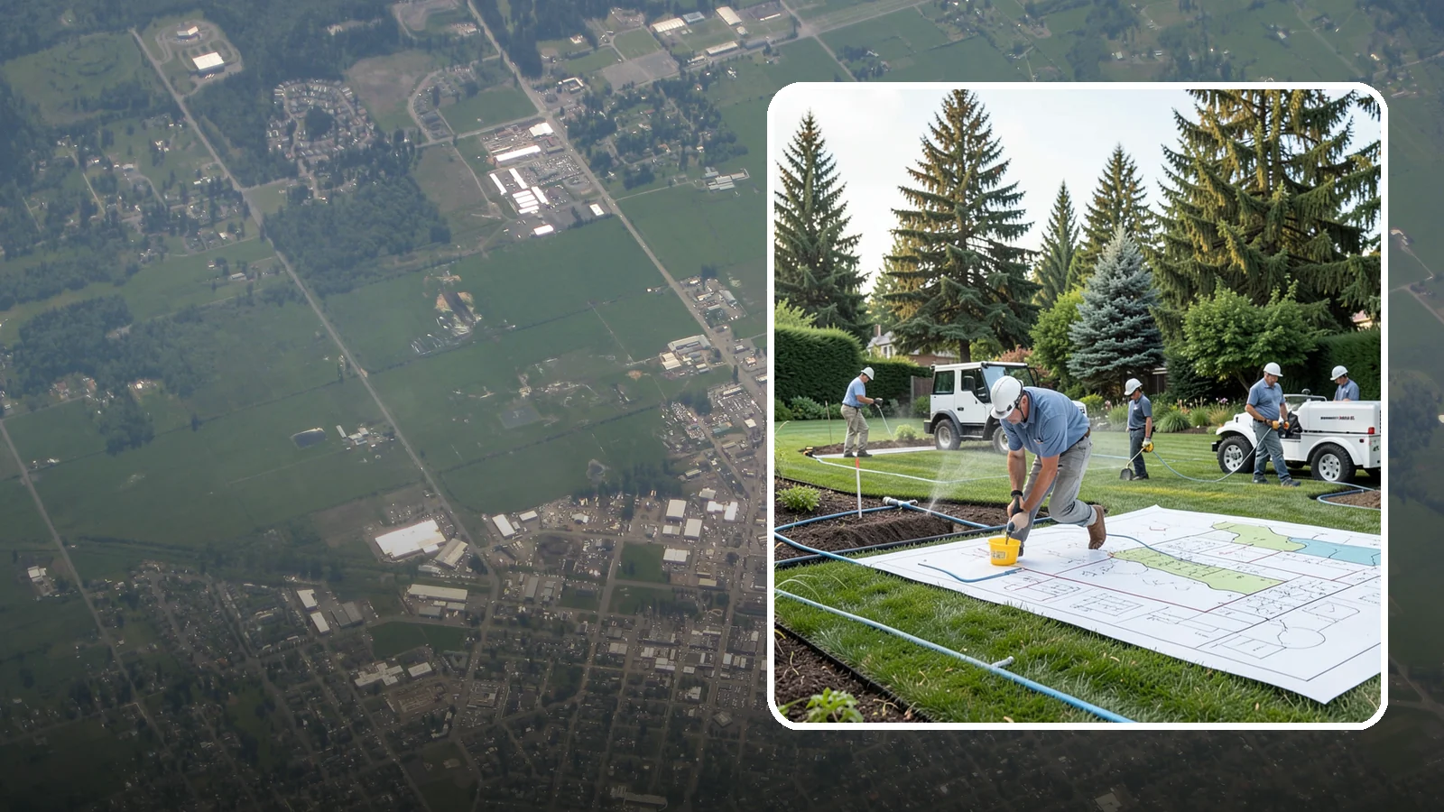 Irrigation System Design in Enumclaw, King County, WA - Custom irrigation design that maps zones, coverage, and hydraulics for efficient, even watering.