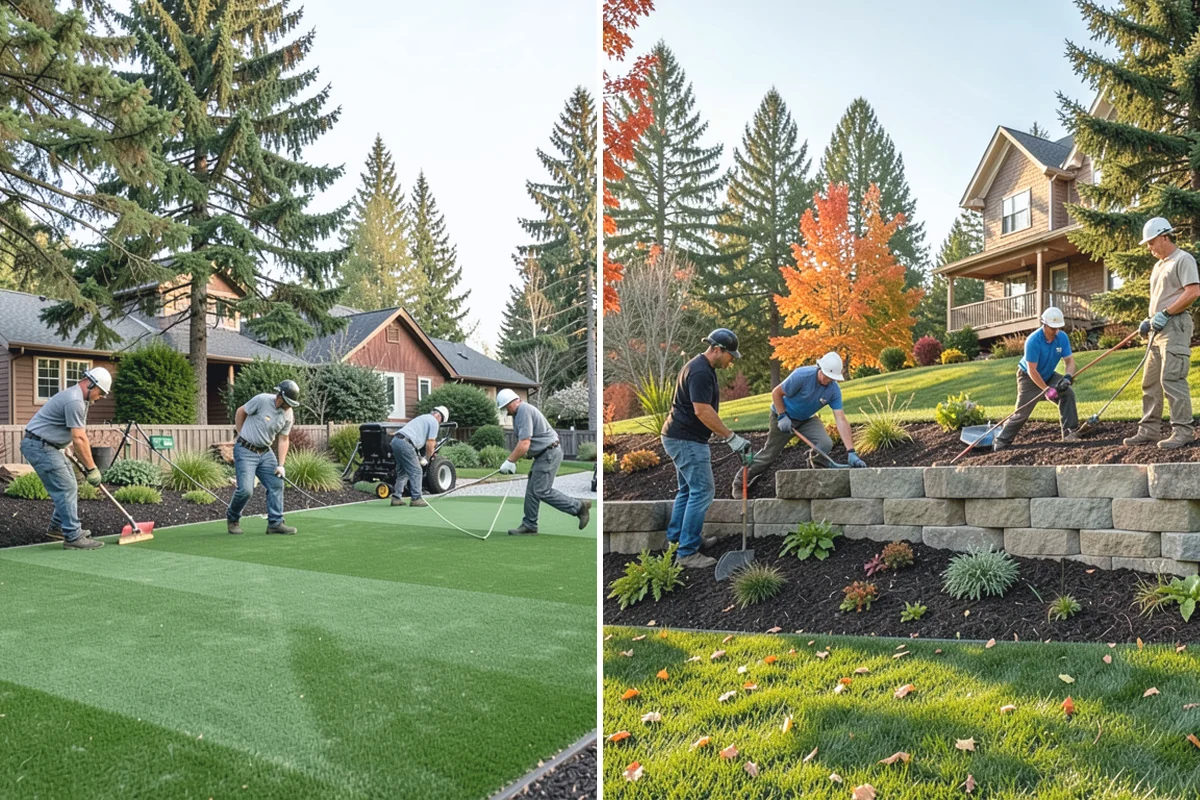 Irrigation System Design in Granite Falls, Snohomish County, WA - Survey the property and water source