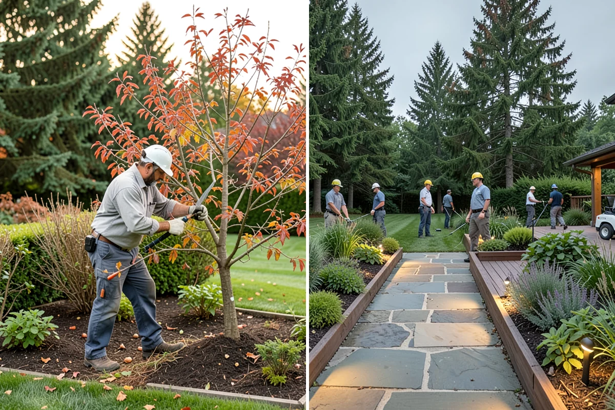 Irrigation System Design in Hunts Point, King County, WA - Survey the property and water source