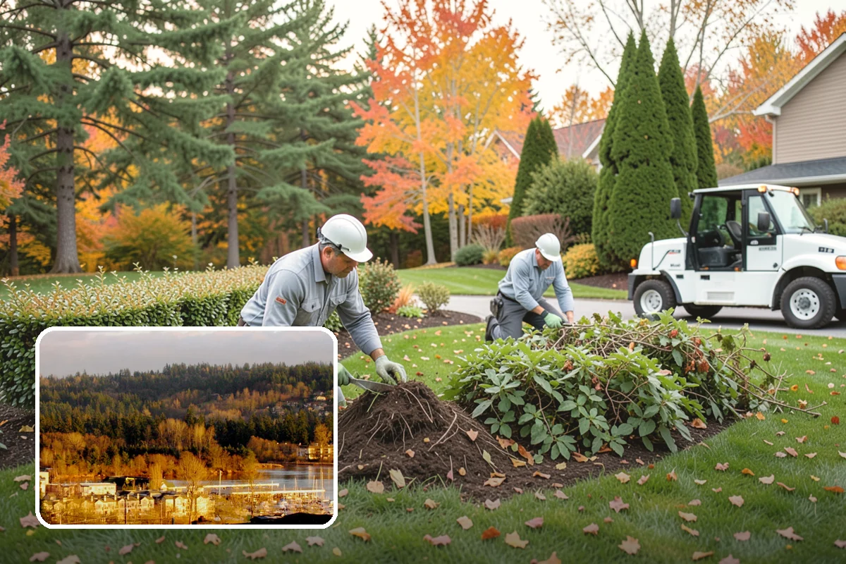 Irrigation System Design in Kenmore, King County, WA - Zones mapped by plant type and sun