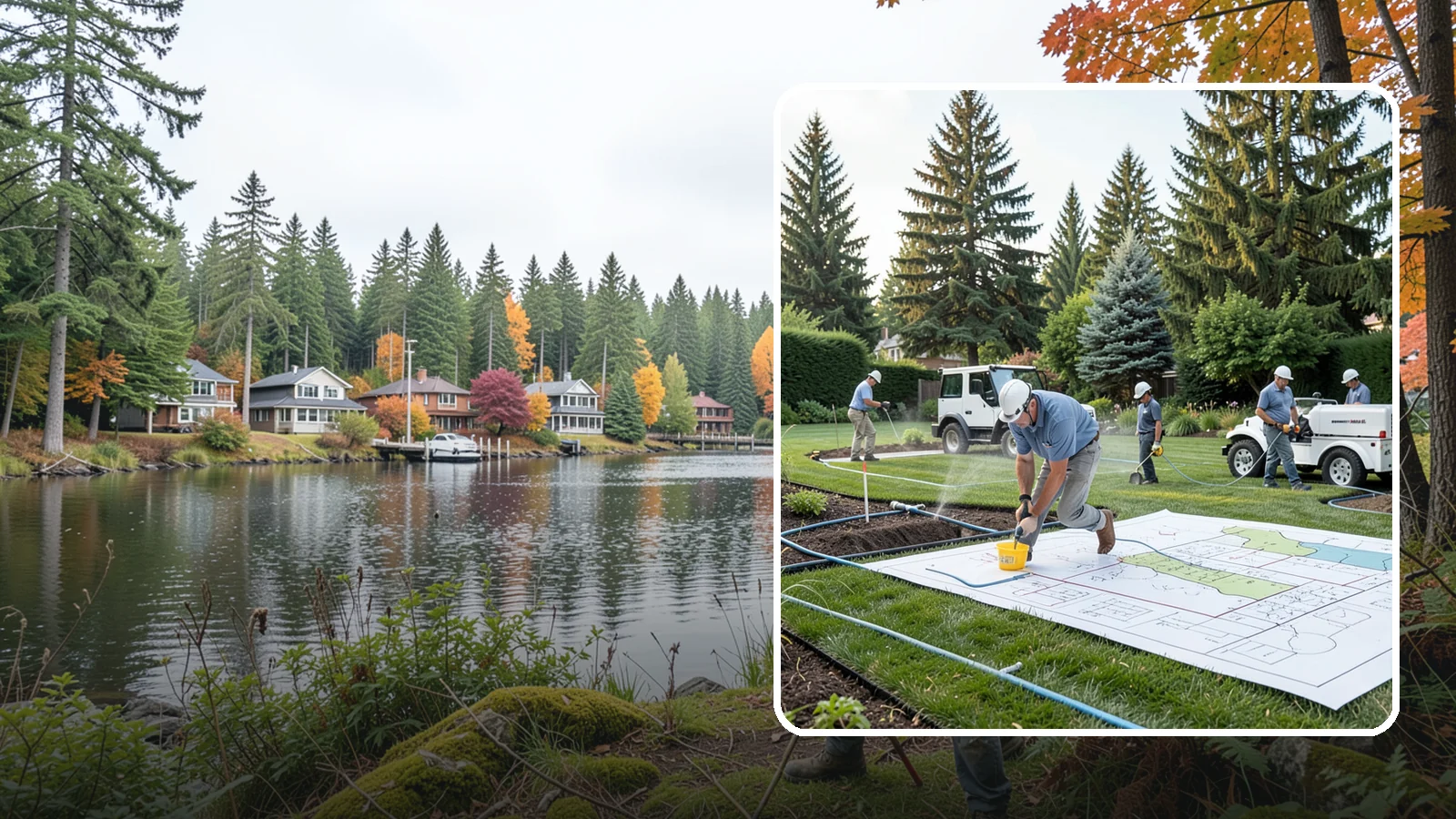 Irrigation System Design in La Conner, Skagit County, WA - Custom irrigation design that maps zones, coverage, and hydraulics for efficient, even watering.