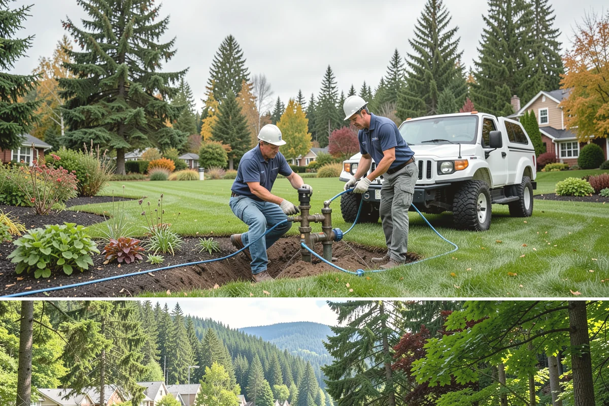 Irrigation System Design in Lake Forest Park, King County, WA - Design any time
