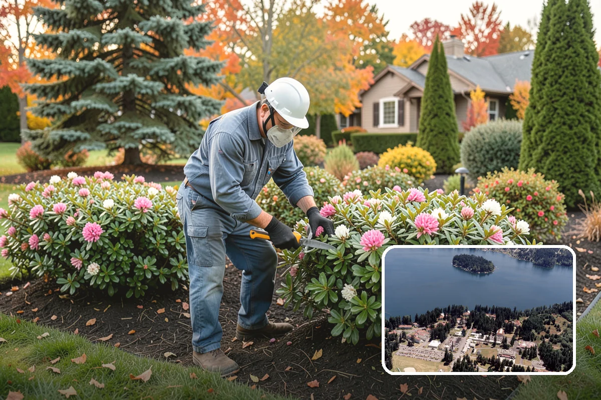 Irrigation System Design in Lakewood, Pierce County, WA - Zones mapped by plant type and sun