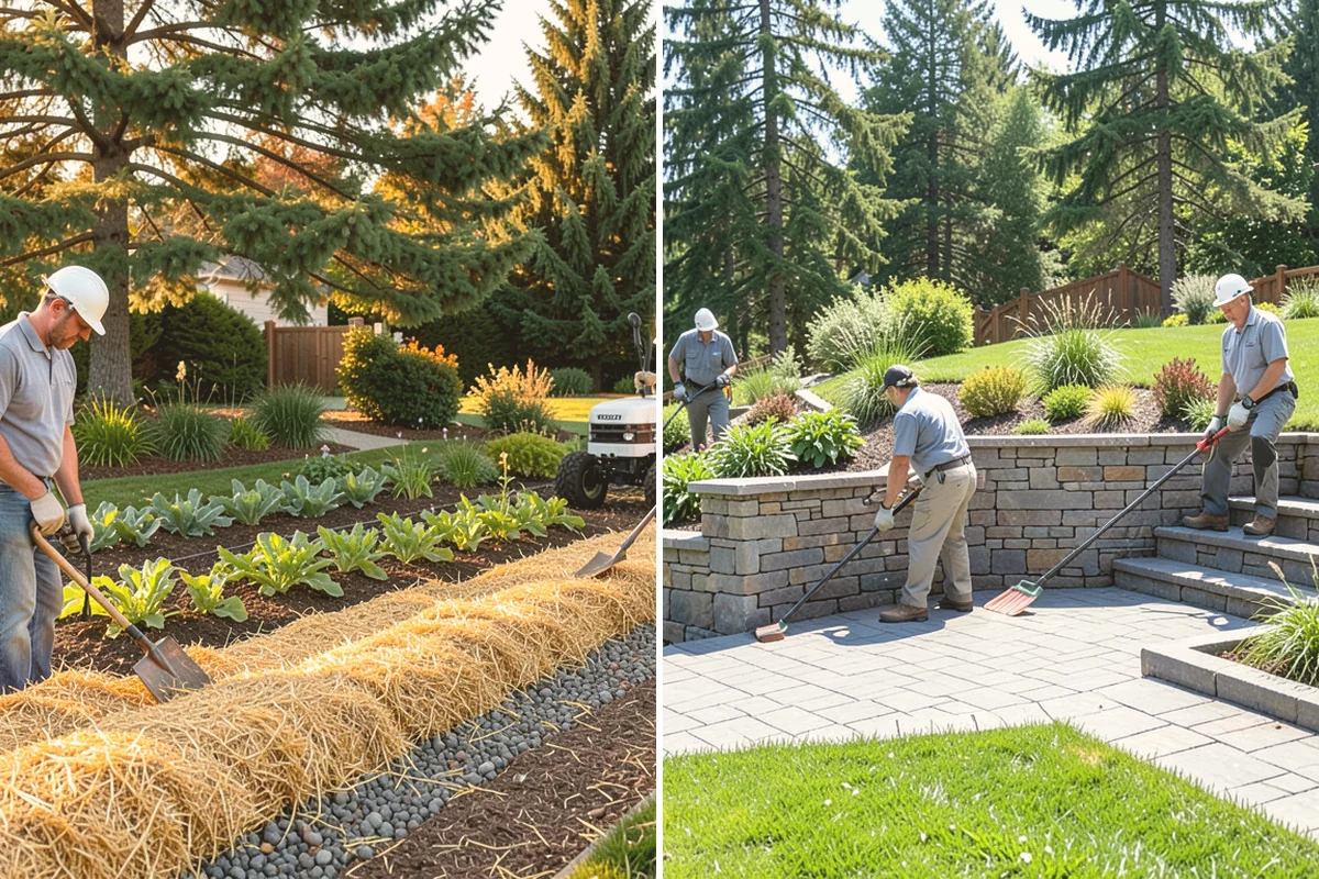 Irrigation System Design in Langley, Island County, WA - Survey the property and water source