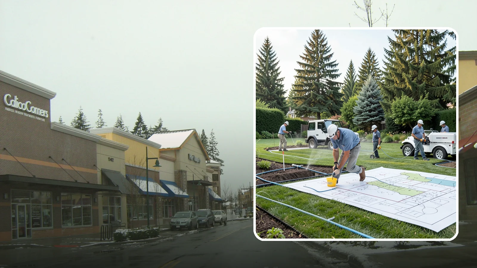 Irrigation System Design in Mill Creek, Snohomish County, WA - Custom irrigation design that maps zones, coverage, and hydraulics for efficient, even watering.
