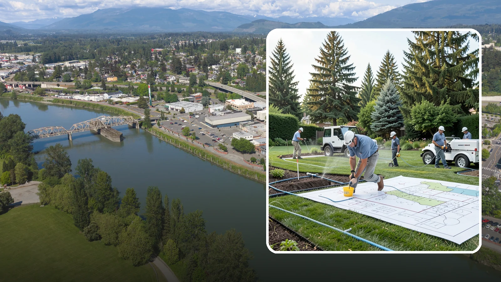 Irrigation System Design in Mount Vernon, Skagit County, WA - Custom irrigation design that maps zones, coverage, and hydraulics for efficient, even watering.
