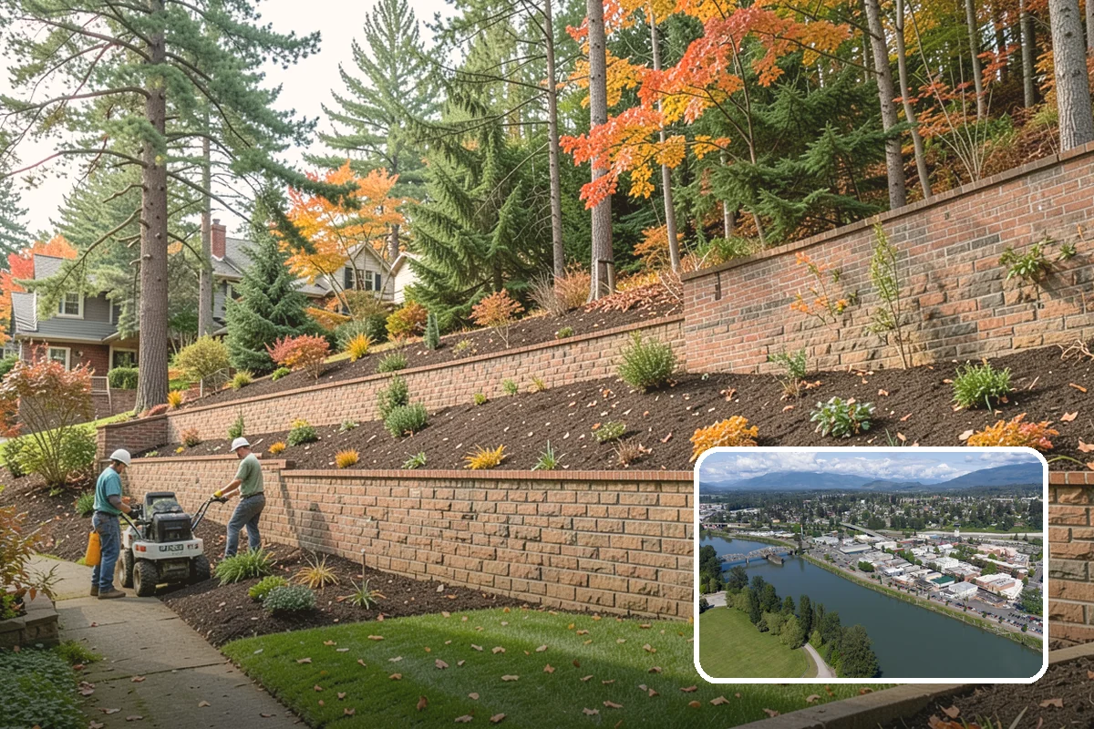Irrigation System Design in Mount Vernon, Skagit County, WA - Zones mapped by plant type and sun