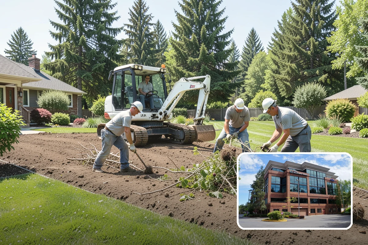 Irrigation System Design in Mountlake Terrace, Snohomish County, WA - Zones mapped by plant type and sun