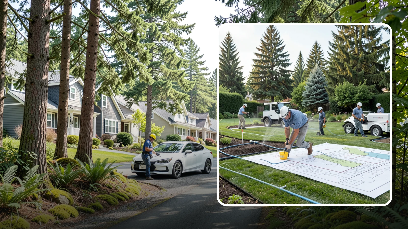 Irrigation System Design in Normandy Park, King County, WA - Custom irrigation design that maps zones, coverage, and hydraulics for efficient, even watering.