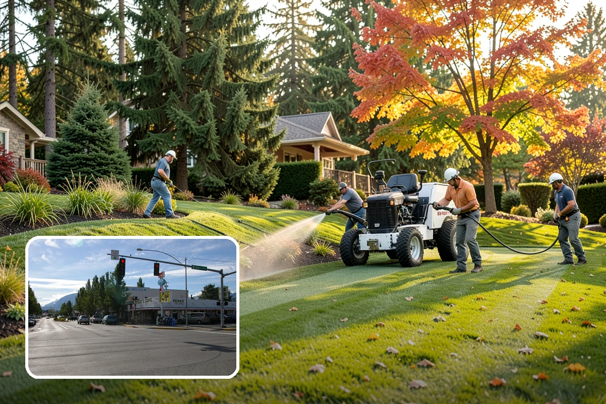 Irrigation System Design in North Bend, King County, WA - Zones mapped by plant type and sun