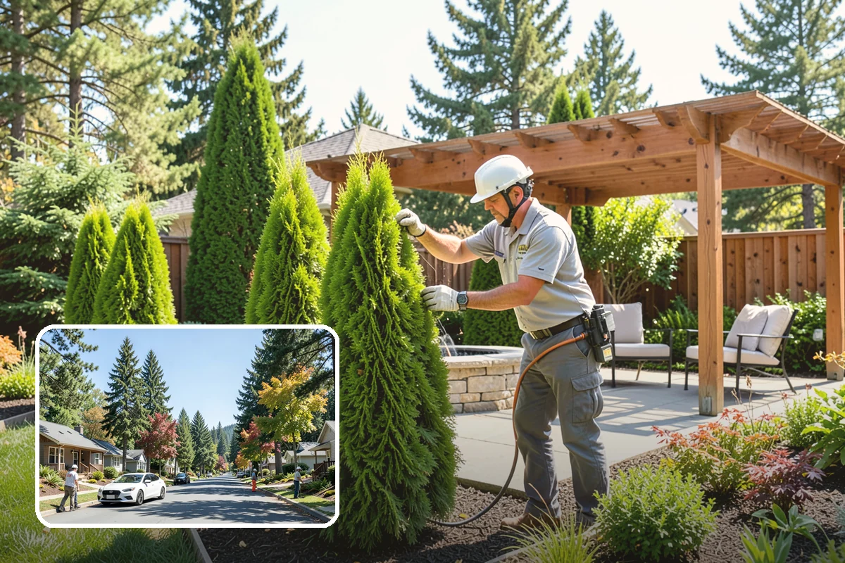 Irrigation System Design in Orting, Pierce County, WA - Zones mapped by plant type and sun