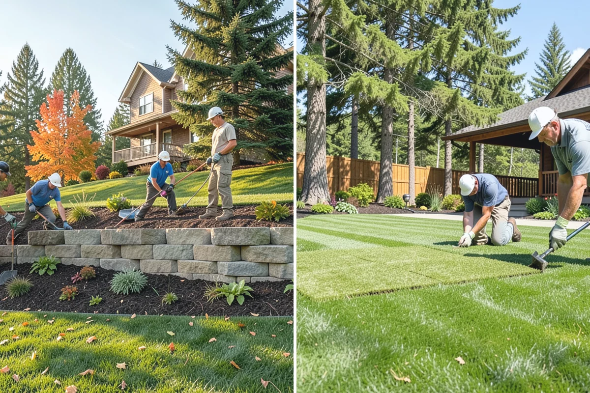 Irrigation System Design in Redmond, King County, WA - Survey the property and water source