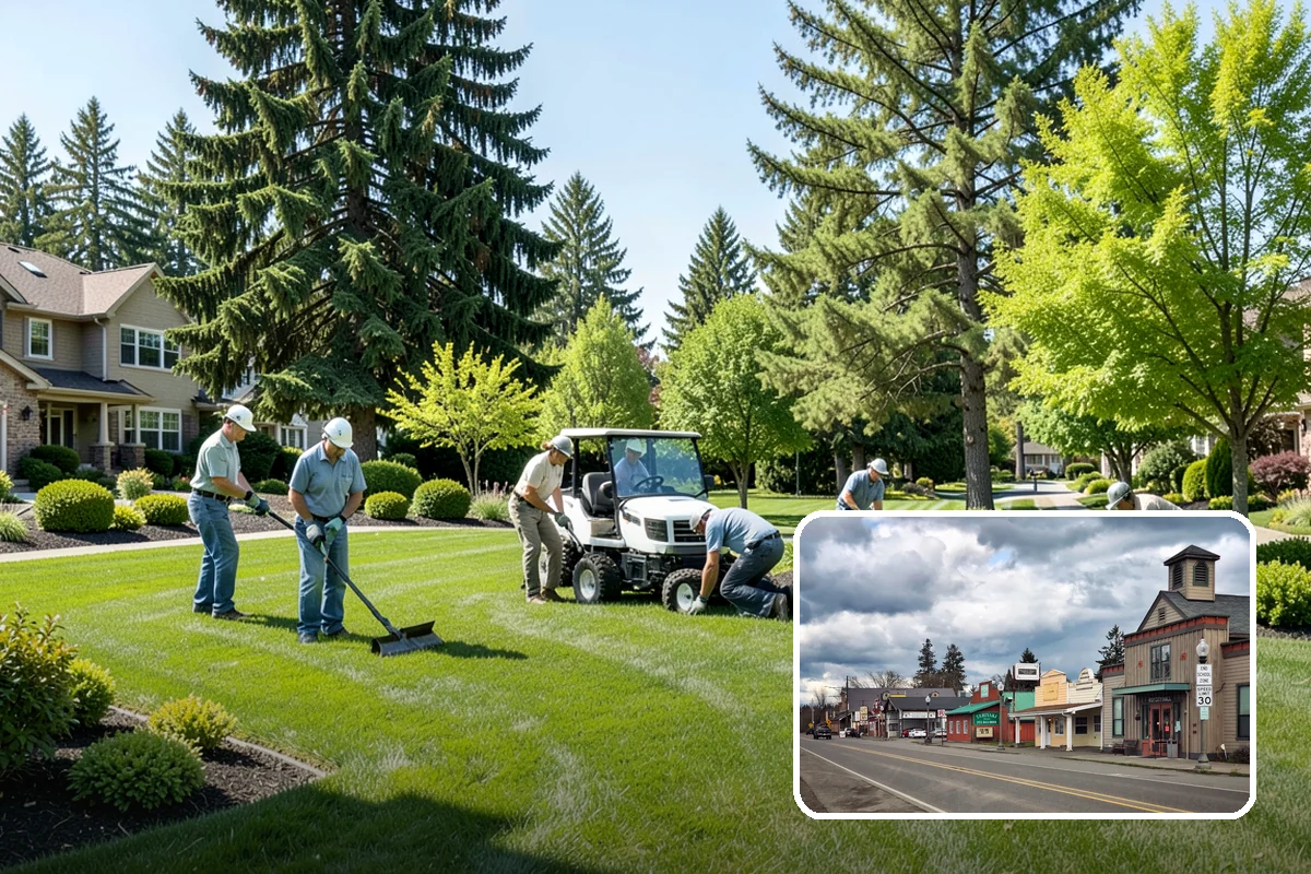 Irrigation System Design in Roy, Pierce County, WA - Zones mapped by plant type and sun