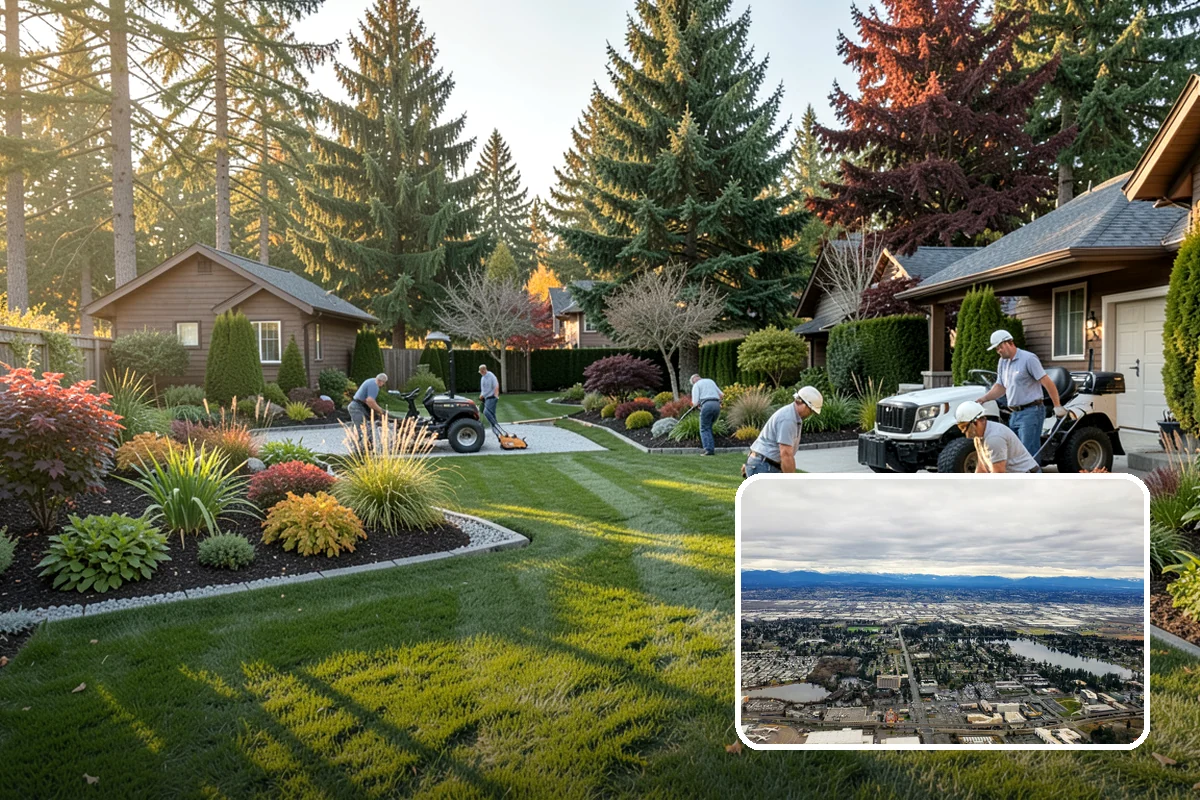 Irrigation System Design in SeaTac, King County, WA - Zones mapped by plant type and sun