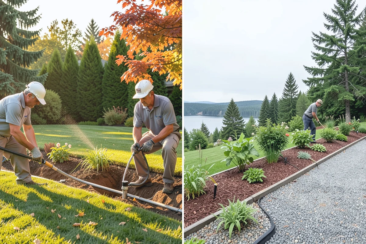 Irrigation System Design in South Prairie, Pierce County, WA - Survey the property and water source