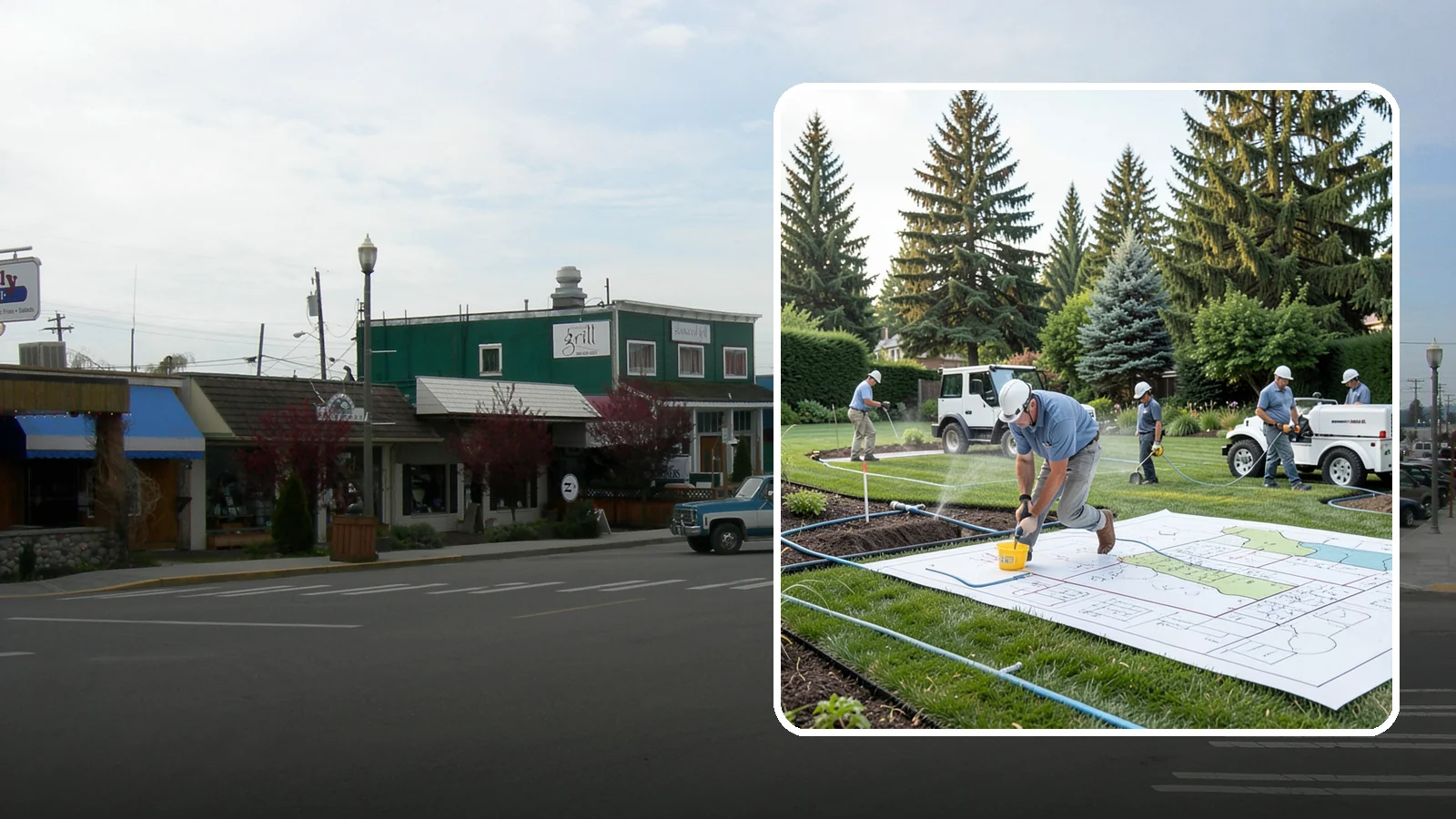 Irrigation System Design in Stanwood, Snohomish County, WA - Custom irrigation design that maps zones, coverage, and hydraulics for efficient, even watering.