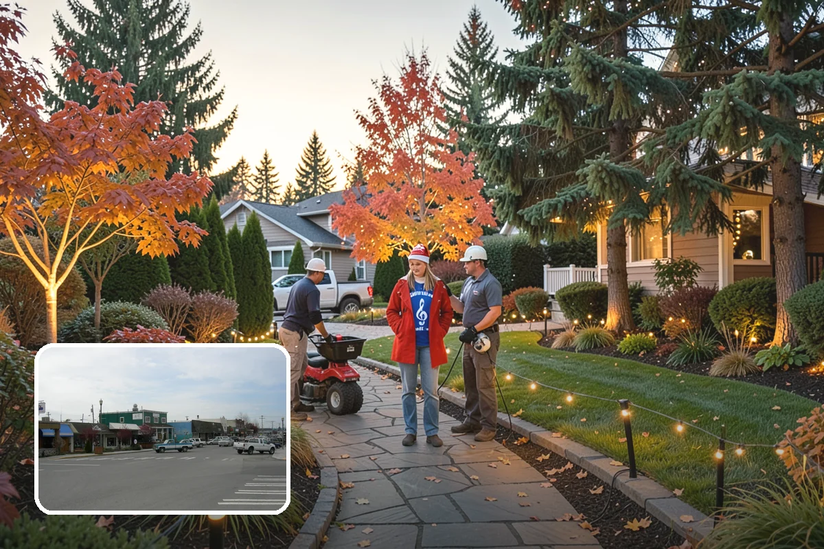 Irrigation System Design in Stanwood, Snohomish County, WA - Zones mapped by plant type and sun